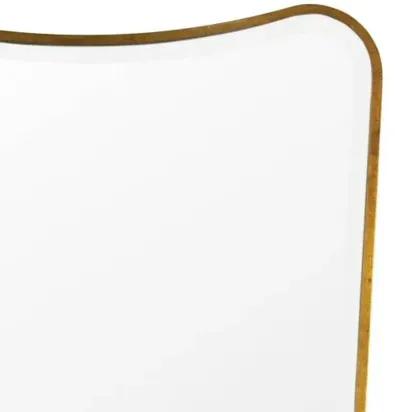 Sonnet Dressing Room Wall Mirror - Gold Leaf - Regina Andrew