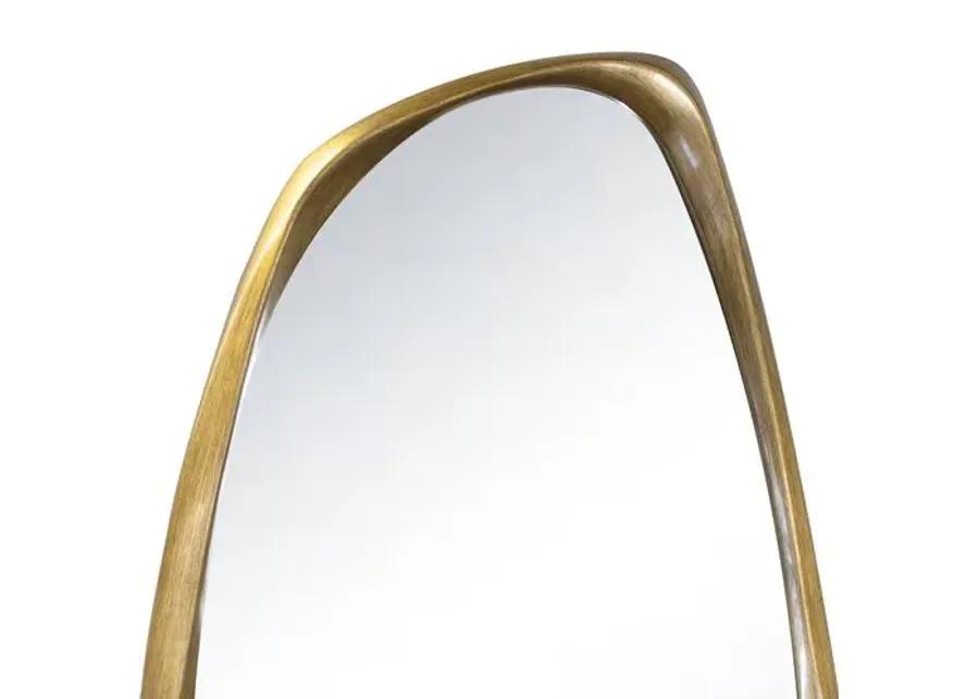 Galet Wall Mirror - Antique Gold Leaf - Regina Andrew