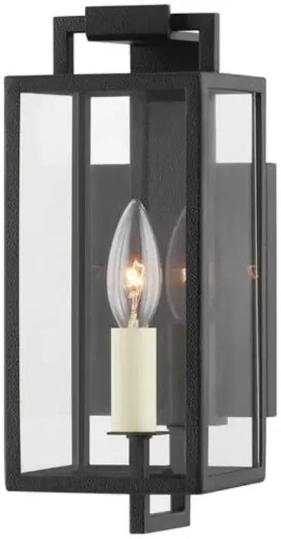 Beckett Outdoor Wall Sconce - Extra Small - Black