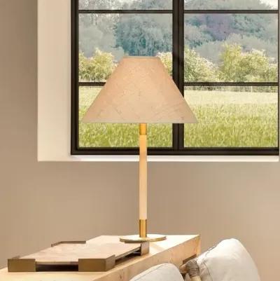 Morgana Table Lamp - Natural - Jamie Young Co. - Brown