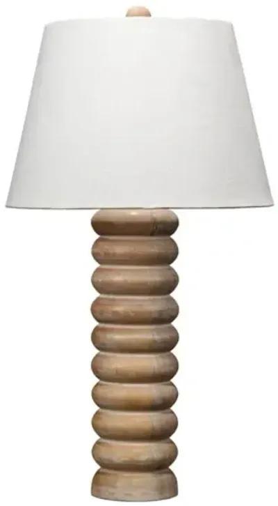 Abacus Table Lamp - Jamie Young Co. - Brown