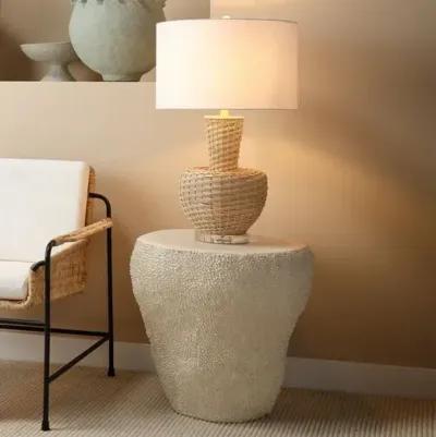 Portobello Rattan Table Lamp - Natural - Jamie Young Co. - Brown