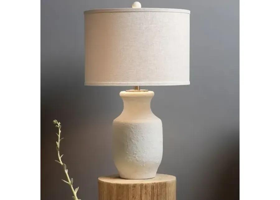 Gilbert Table Lamp - Matte Textured White - Jamie Young Co.