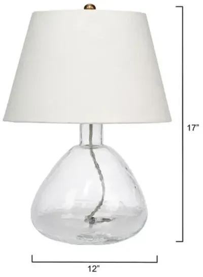 Demi Glass Table Lamp - Jamie Young Co. - Clear