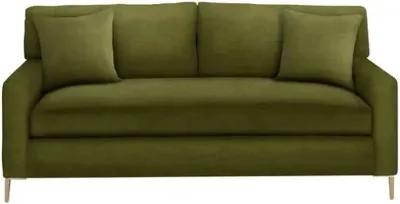 Hinton Loveseat - Crypton Velvet - Handcrafted - Green