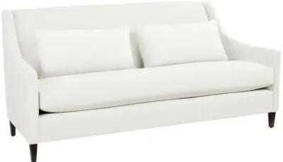 Dawes Sofa - White Crypton Cotton - Handcrafted