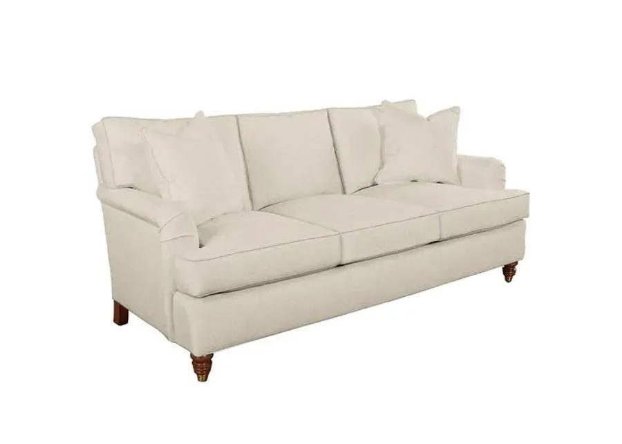 Kate Queen Sleeper Sofa - Crypton Linen - Handcrafted