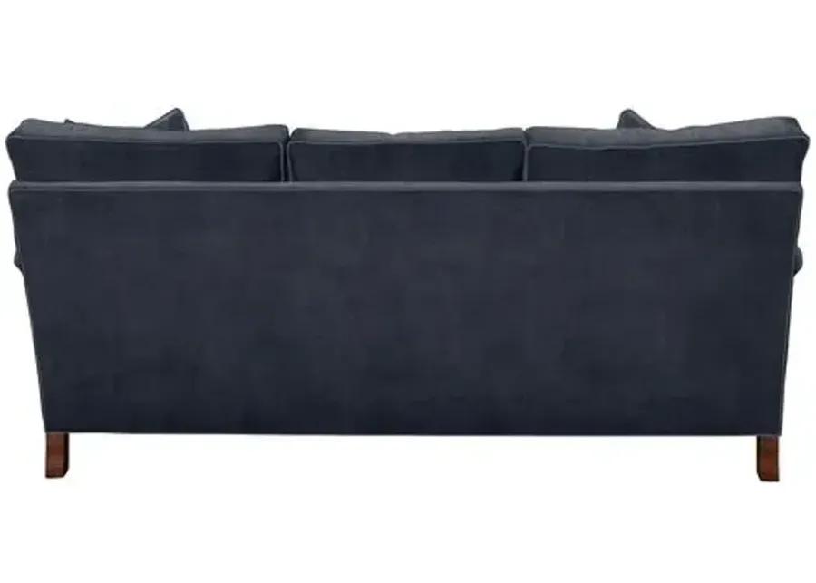 Kate Queen Sleeper Sofa - Crypton Velvet - Handcrafted