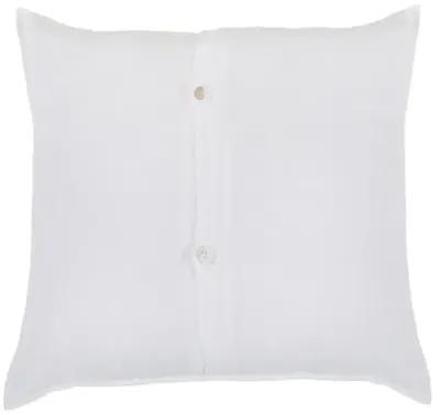 Parker Linen Sham Set - White - Pom Pom at Home