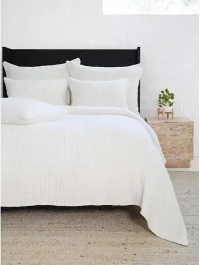 Vancouver Coverlet - Pom Pom at Home - White