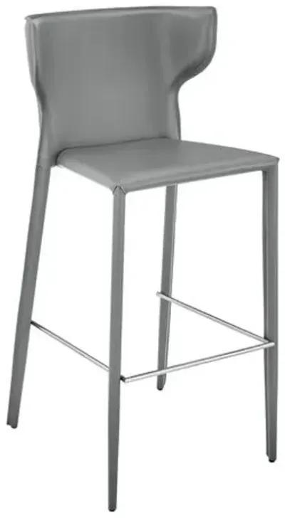 Set of 2 Elysium Barstools - Gray