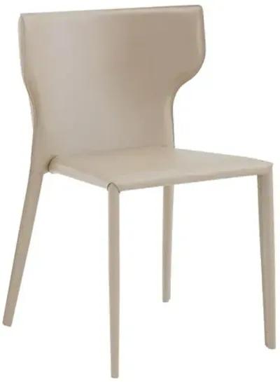 Set of 2 Elysium Stacking Chairs - Gray