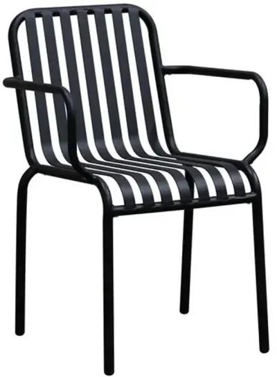 Set of 2 Arboria Outdoor Armchairs - Black