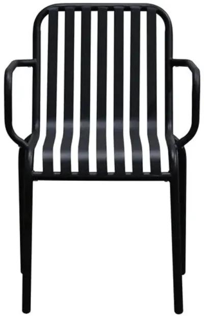 Set of 2 Arboria Outdoor Armchairs - Black