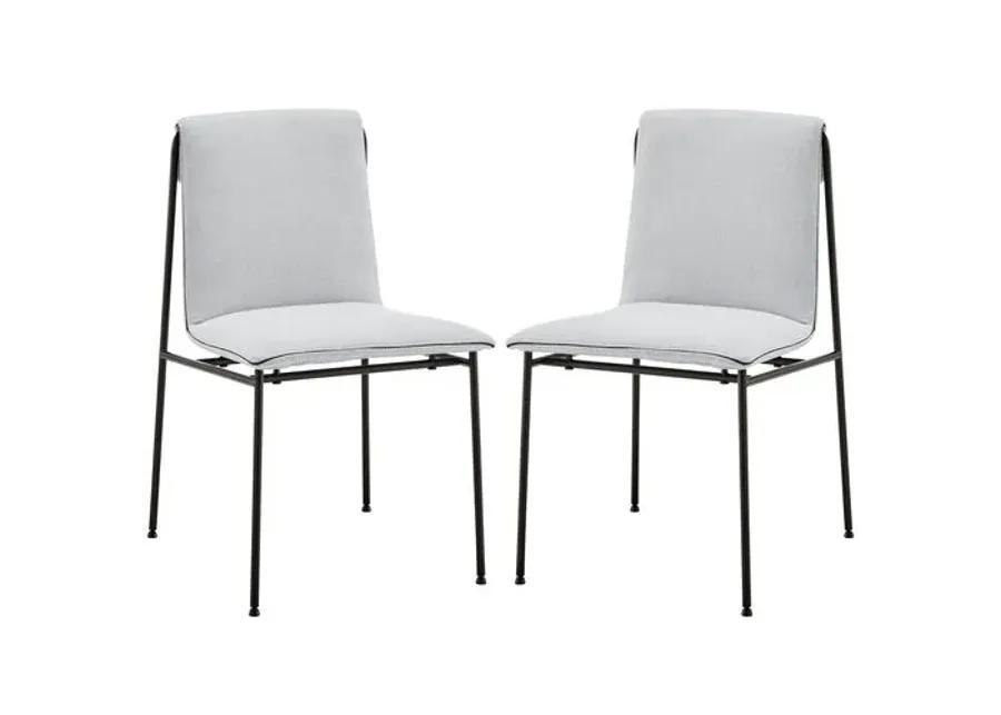 Set of 2 Nordholm Side Chairs - Gray