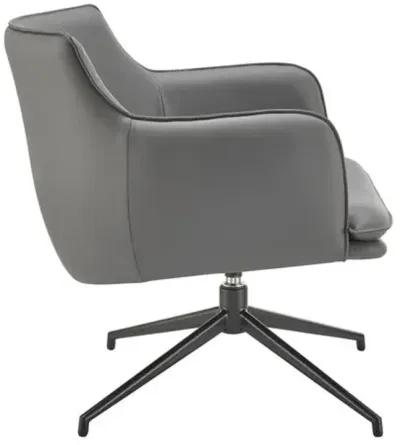 Varekai Swivel Lounge Chair - Gray