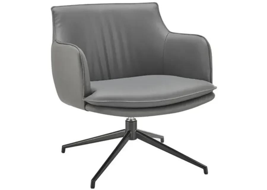 Varekai Swivel Lounge Chair - Gray