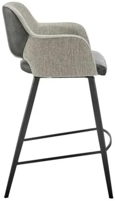 Vintara Leatherette Swivel Counter Stool