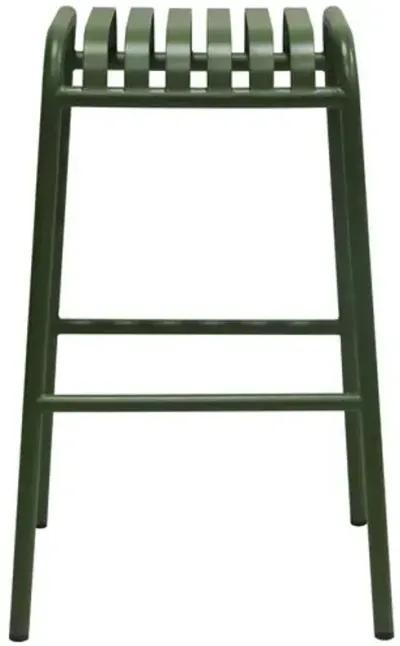 Set of 2 Arboria Outdoor Barstools - Green