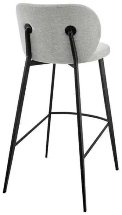 Caspia Barstool - Gray