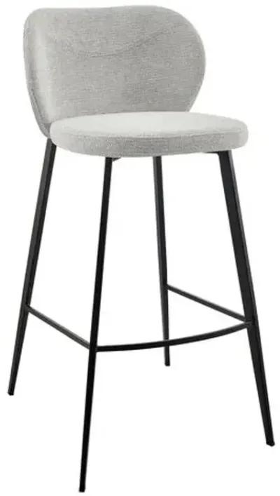 Caspia Barstool - Gray