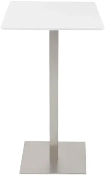 Ivoria 24" Bar Table - White