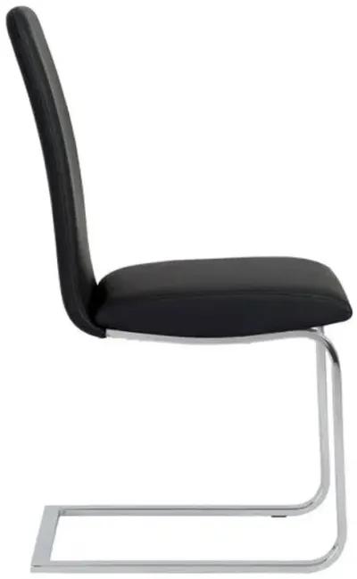 Set of 2 Sereno Side Chairs - Black