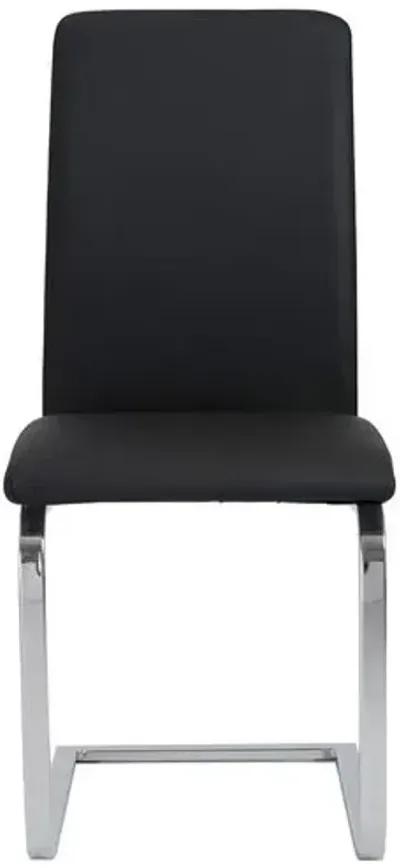 Set of 2 Sereno Side Chairs - Black