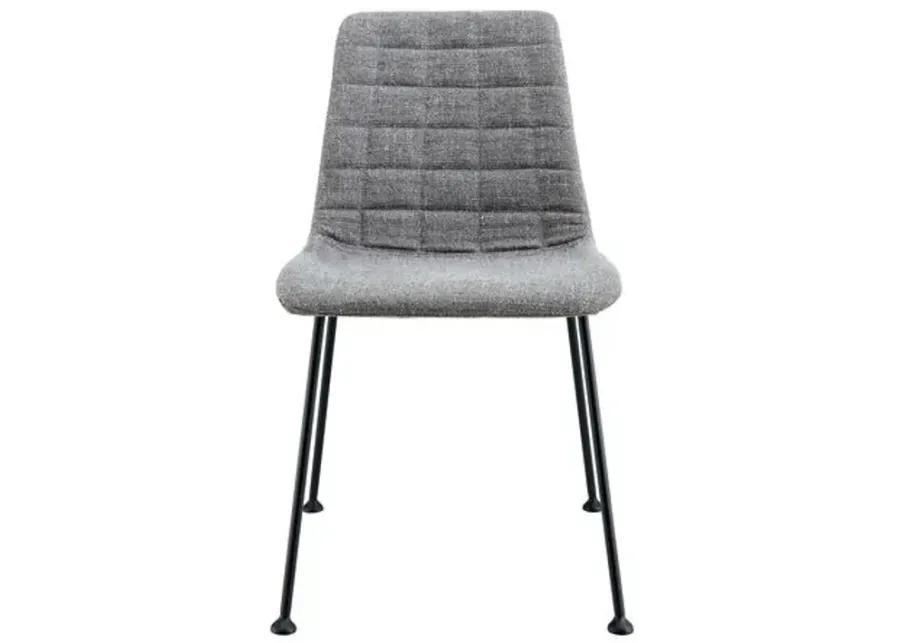 Set of 2 Tweedhaven Side Chairs - Gray