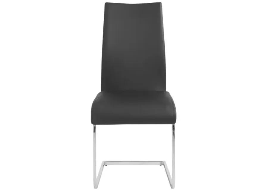 Set of 4 Virelia Side Chairs - Black