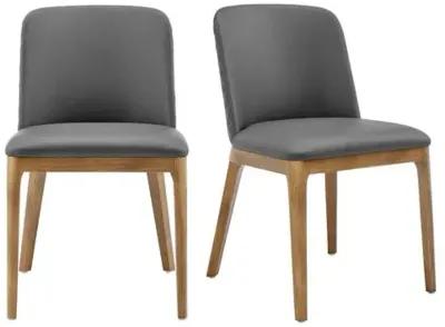 Set of 2 Quinnland Side Chairs - Gray