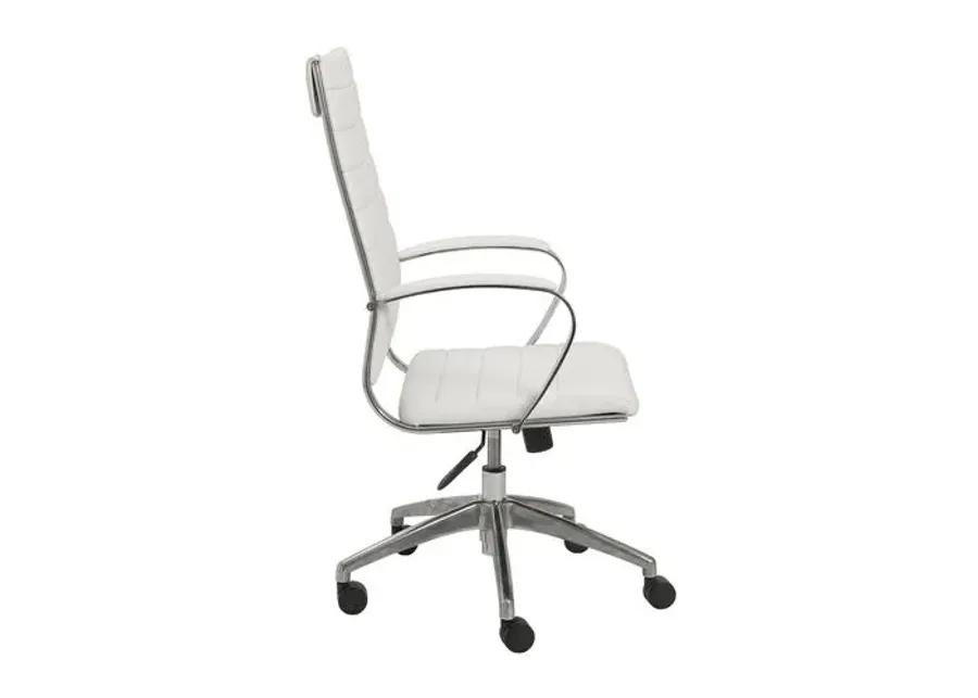 Osbert High Back Office Chair - White