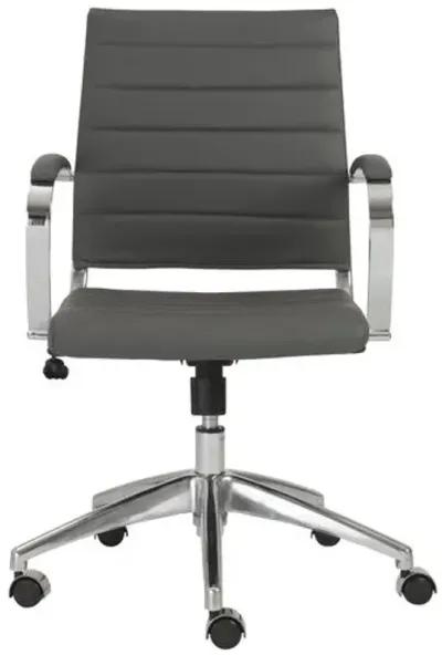 Osbert Low Back Office Chair - Gray