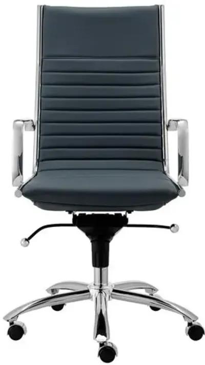 Bungie Comfort High Back Office Chair - Blue