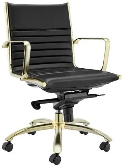 Bungie Comfort Low Back Office Chair - Black