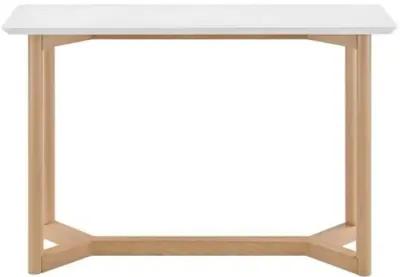 Nordic 47" Console Table - White/Natural