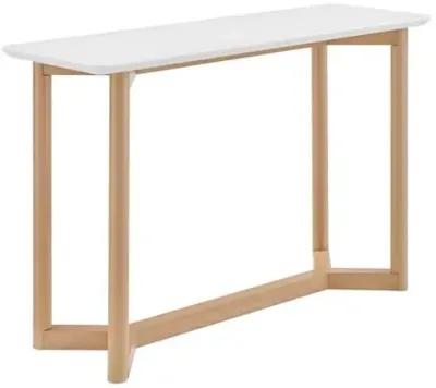 Nordic 47" Console Table - White/Natural