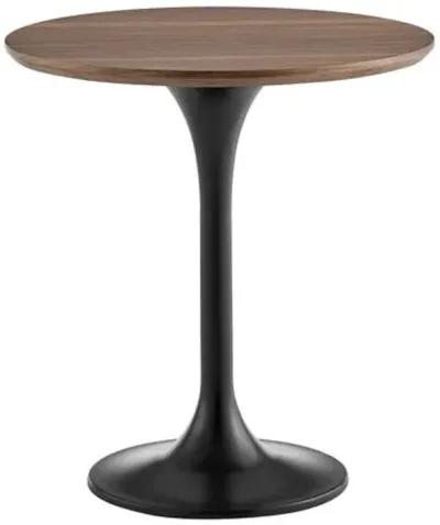 Aiden 20" Round Side Table - Brown