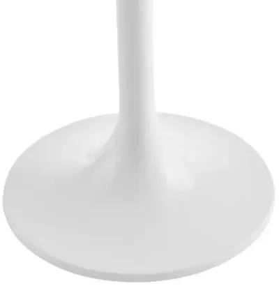 Aiden 20" Round Side Table - White