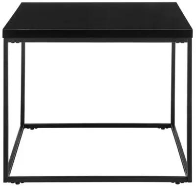 Lustra Square Side Table - Black