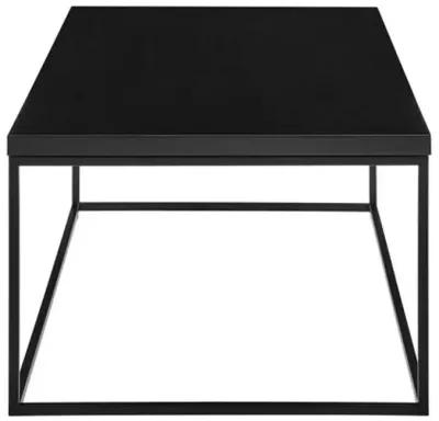 Lustra Rectangular Coffee Table - Black