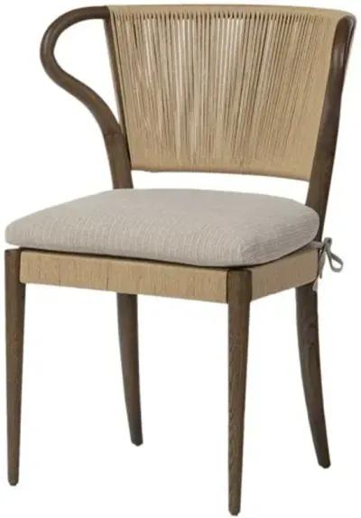 Amira Armless Dining Chair - Amber Lewis x Four Hands - Beige