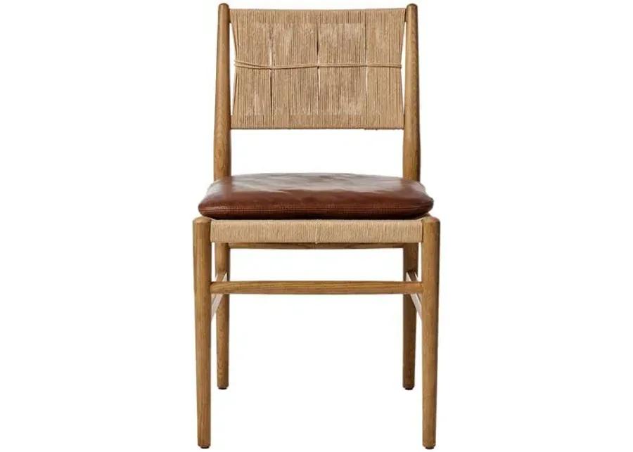 Dara Dining Chair - Amber Lewis x Four Hands - Brown