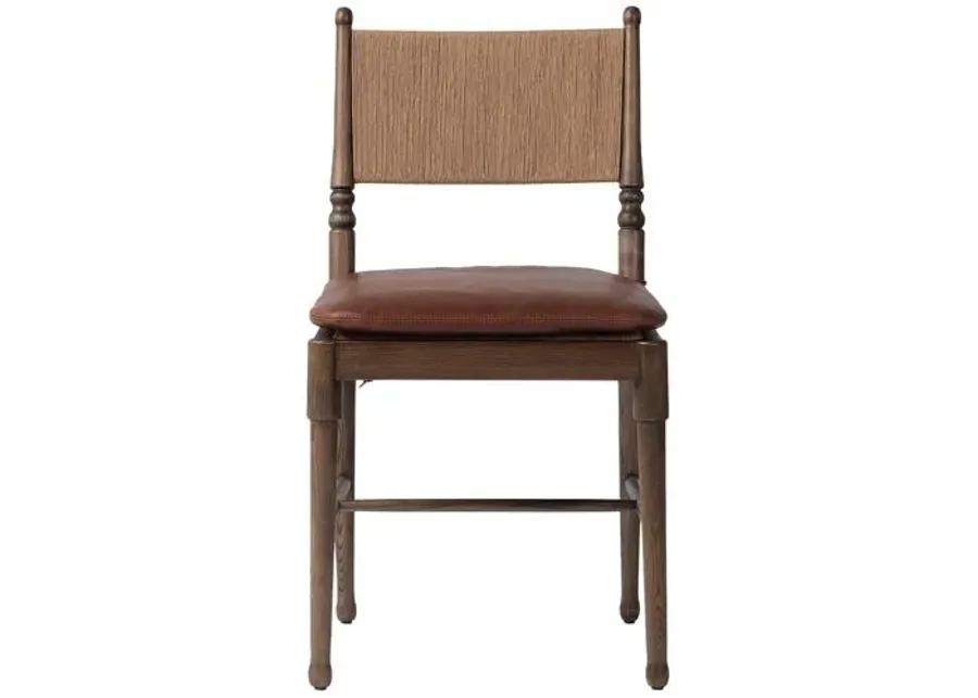 Fayth Dining Chair - Amber Lewis x Four Hands - Brown