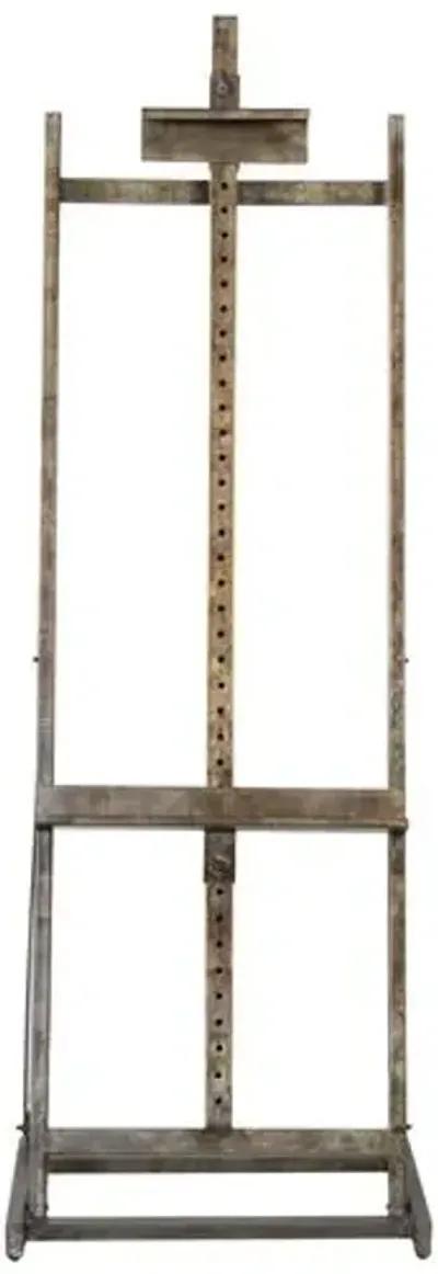 Grayfox Art Easel - Brushed Iron - Amber Lewis x Four Hands