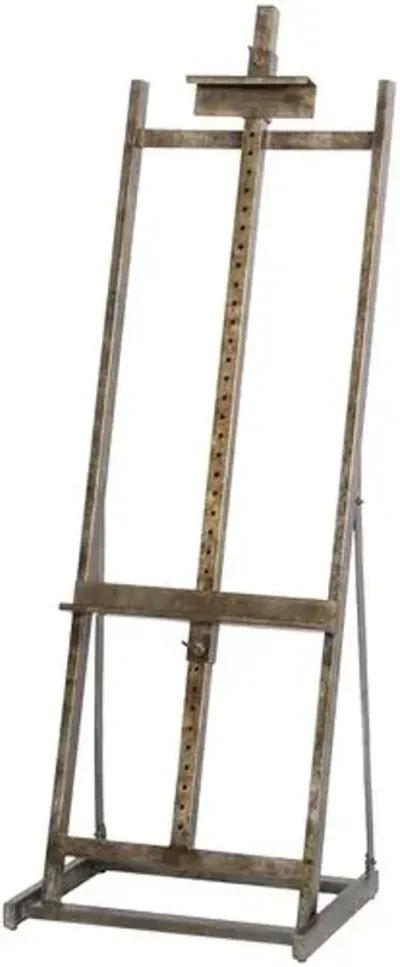 Grayfox Art Easel - Brushed Iron - Amber Lewis x Four Hands