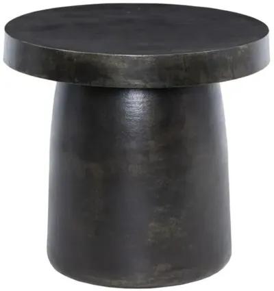 Paz Outdoor Concrete End Table - Amber Lewis x Four Hands - Brown