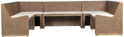 Senna U Shape Dining Banquette - Amber Lewis x Four Hands - Beige