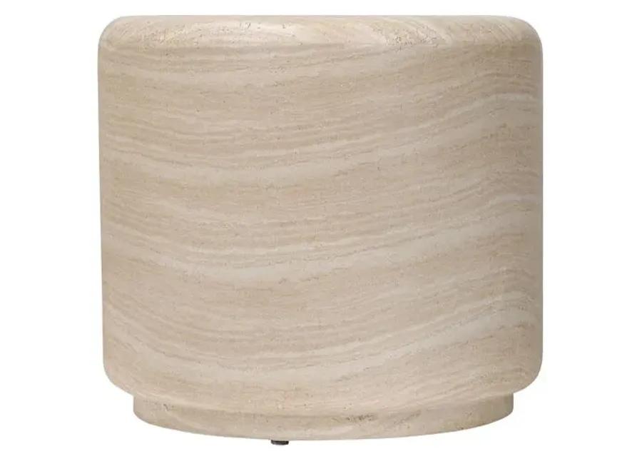 Venetia Outdoor End Table - Amber Lewis x Four Hands - Beige