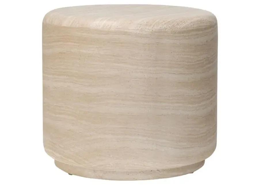 Venetia Outdoor End Table - Amber Lewis x Four Hands - Beige